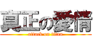 真正の愛情 (attack on titan)