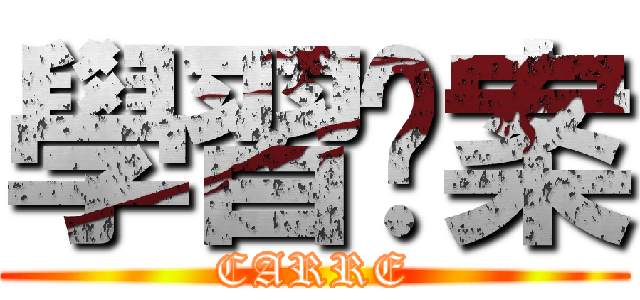 學習檔案 (CARRE)