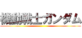 機動戦士ガンダム ()