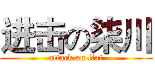 进击の柒川 (attack on lint)