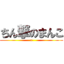 ちん撃のまんこ (x)