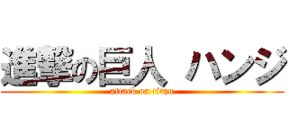 進撃の巨人 ハンジ (attack on titan)