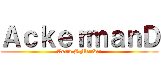 ＡｃｋｅｒｍａｎＤ (Team B Member)