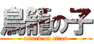 鳥籠の子 (attack on titan)