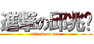 進撃の邱兆璿 (attack on sam)