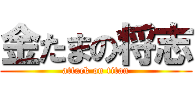 金たまの将志 (attack on titan)