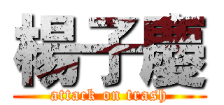 楊子慶 (attack on trash)