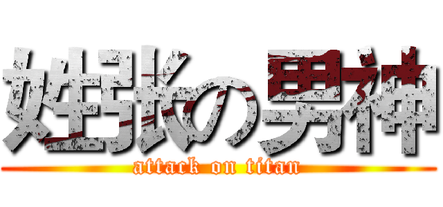 姓张の男神 (attack on titan)