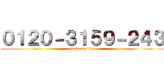 ０１２０－３１５９－２４３ (attack on titan)