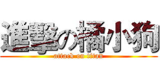 進擊の橘小狗 (attack on titan)
