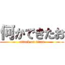 何かできたお (attack on titan)