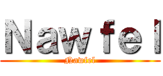 Ｎａｗｆｅｌ (Nawfel)