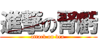 進撃の腎虧 (attack on bra )
