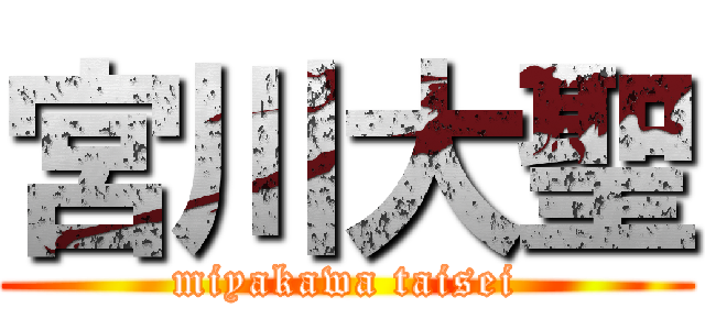 宮川大聖 (miyakawa taisei)