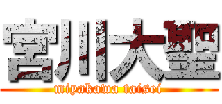 宮川大聖 (miyakawa taisei)