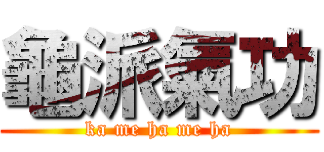 龜派氣功 (ka me ha me ha)