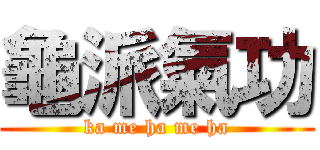 龜派氣功 (ka me ha me ha)