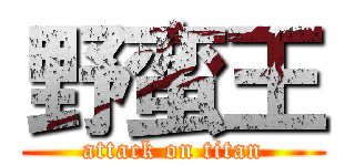 野蛮王 (attack on titan)