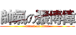 帥氣の張博偉 (attack on titan)