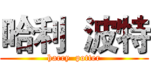 哈利  波特 (harry  potter)