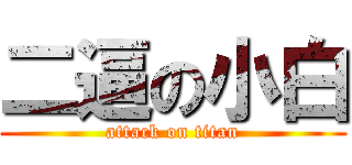 二逼の小白 (attack on titan)
