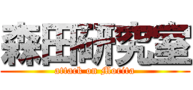 森田研究室 (attack on Morita)