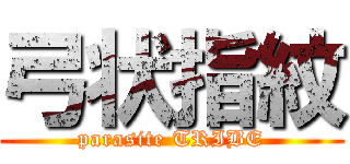 弓状指紋 (parasite TRIBE)