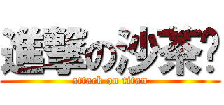 進撃の沙茶酱 (attack on titan)