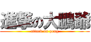 進撃の大鵬爺 (attack on peng)