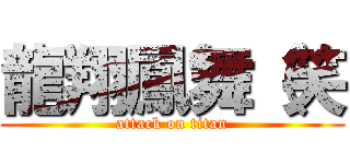 龍翔鳳舞（笑 (attack on titan)