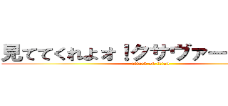 見ててくれよォ！クサヴァーサァン？ (attack on titan)