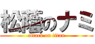 松蔭のナミ (attack on titan)