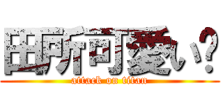 田所可愛い🩷 (attack on titan)