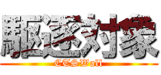 駆逐対象 (CTSWall)
