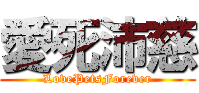 愛死沛慈 (LovePetsForever)