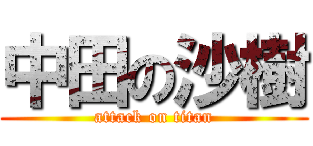 中田の沙樹 (attack on titan)