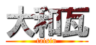 大和瓦 (taisin)