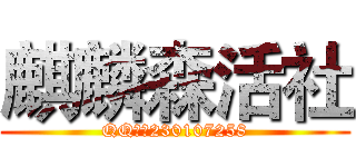 麒麟森活社 (QQ群：230107258)