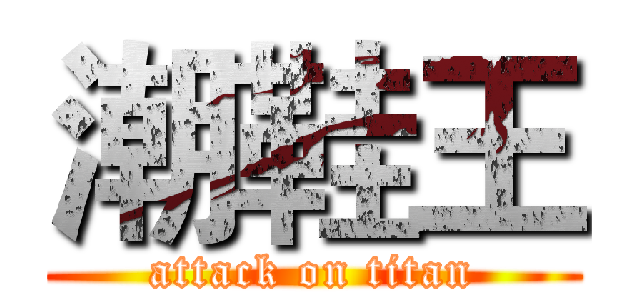 潮鞋王 (attack on titan)