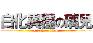 白化異種の璃兒 (attack on titan)