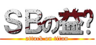 ＳＢの益开 (attack on titan)