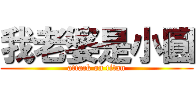 我老婆是小圓 (attack on titan)