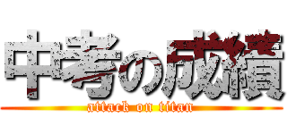 中考の成績 (attack on titan)