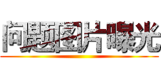 问题图片曝光 ()