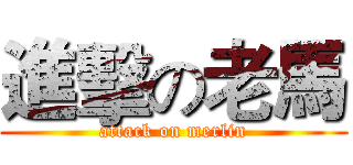進擊の老馬 (attack on merlin)