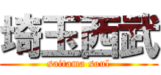 埼玉西武 (saitama soul)