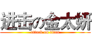 进击の金太妍 (attack on titan)