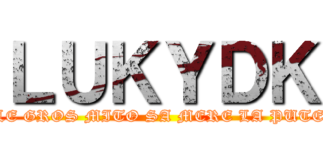 ＬＵＫＹＤＫ (LE GROS MITO SA MERE LA PUTE)