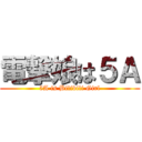 電撃娘は５Ａ (5A is Bilibili Girl)