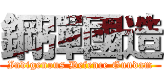 鋼彈國造 (Indigenous Defence Gundam)
